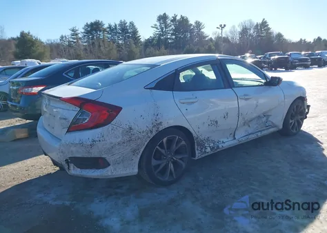 2020 Honda Civic Sport z USA, uszkodzony, nr VIN 2HGFC2F81LH510692